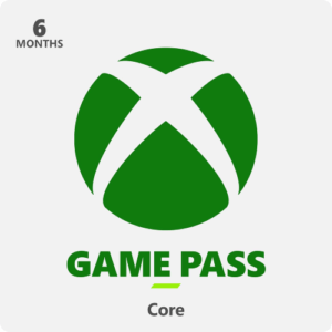 Xbox Game Pass Core – 6 Month Membership